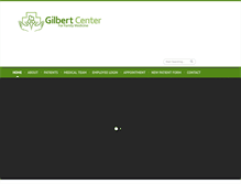 Tablet Screenshot of gilbertcenter.net